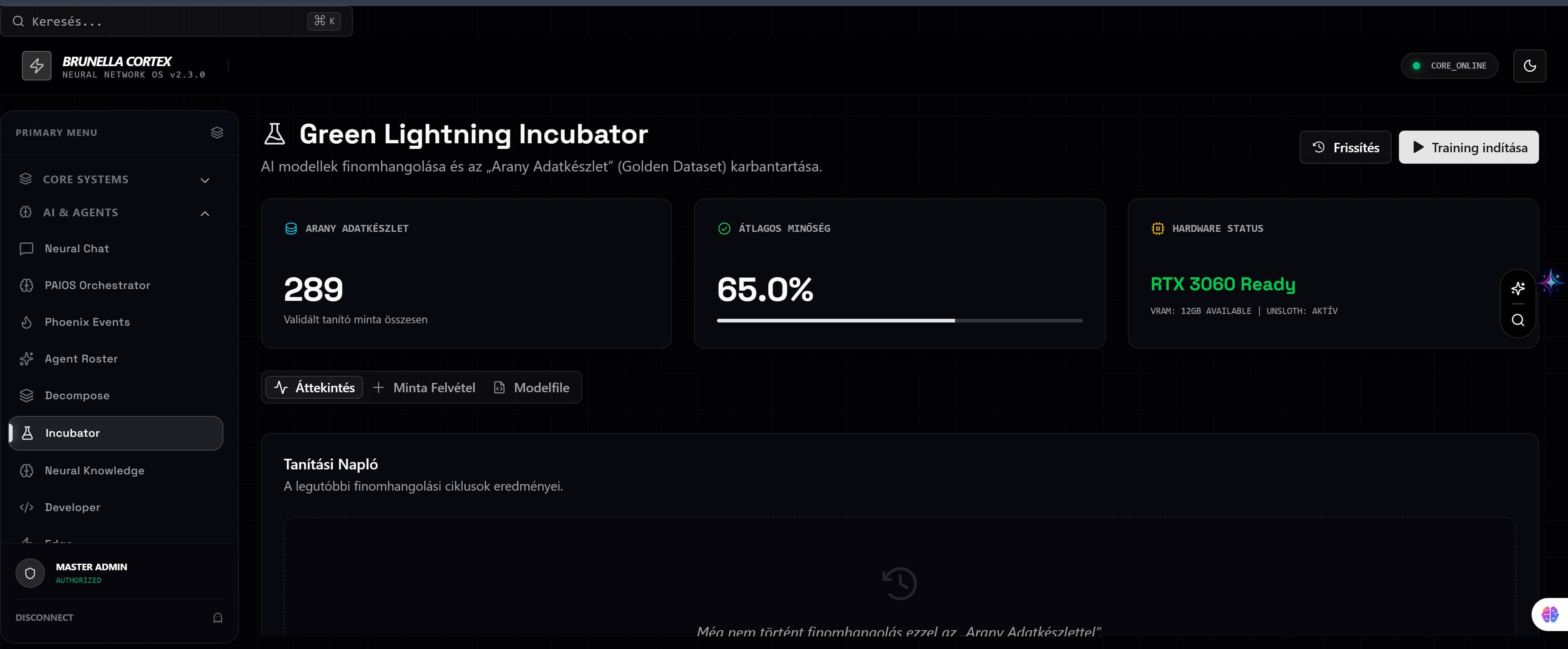 Brunella Agent System képernyőkép